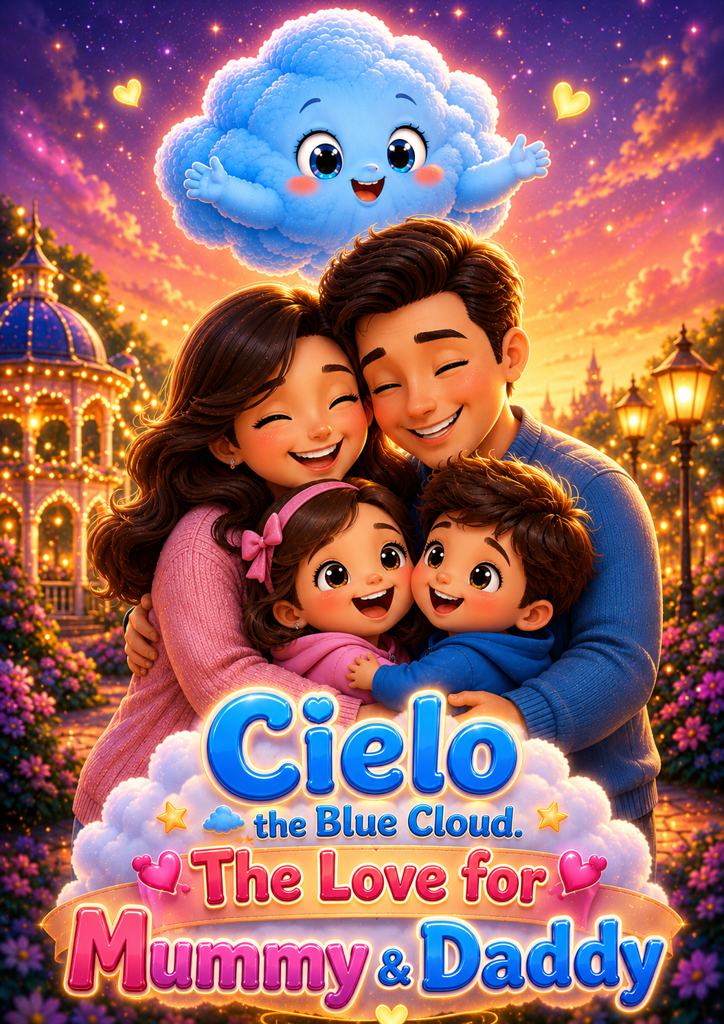 Book 3: Cielo the Blue Cloud – The Love for Mummy & Daddy ☁️💙