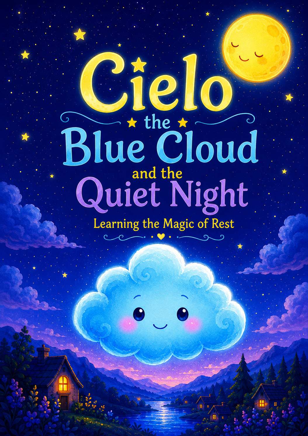 Book 9: Cielo the Blue Cloud and the Quiet Night ☁️🌙💙