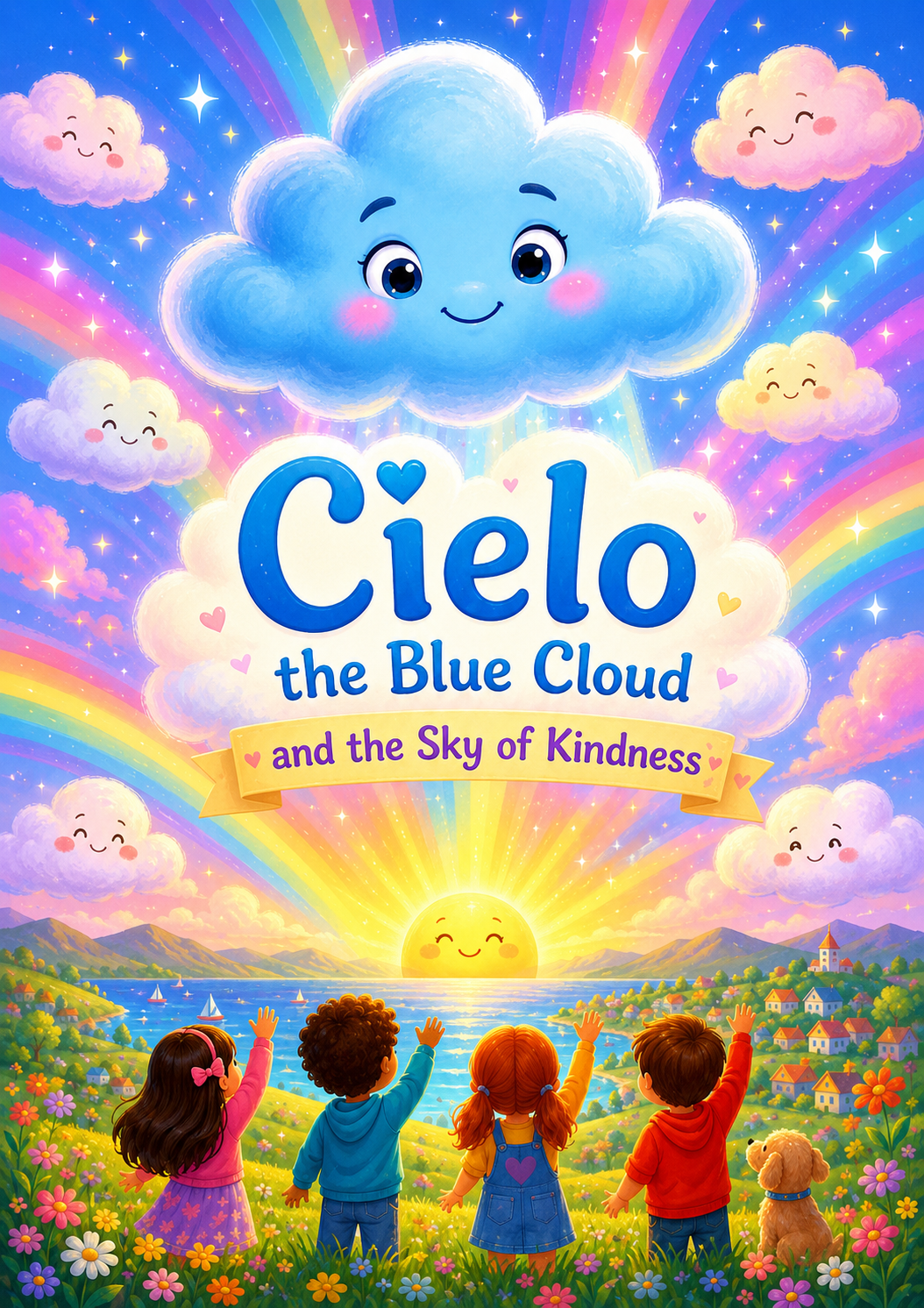 Book 4: Cielo the Blue Cloud and the Sky of Kindness ☁️🌈💙