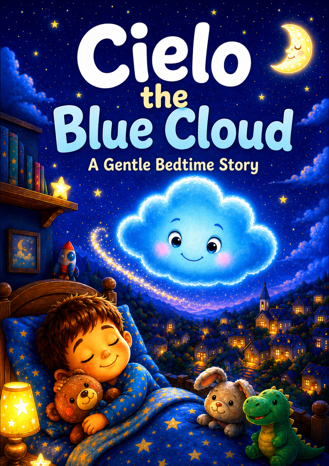 Book 1-A : Cielo the Blue Cloud - A Gentle Bedtime Story ☁️✨