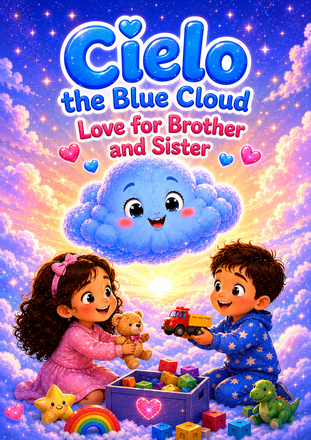 Book 2: Cielo the Blue Cloud – Love for Brother and Sister ☁️💙