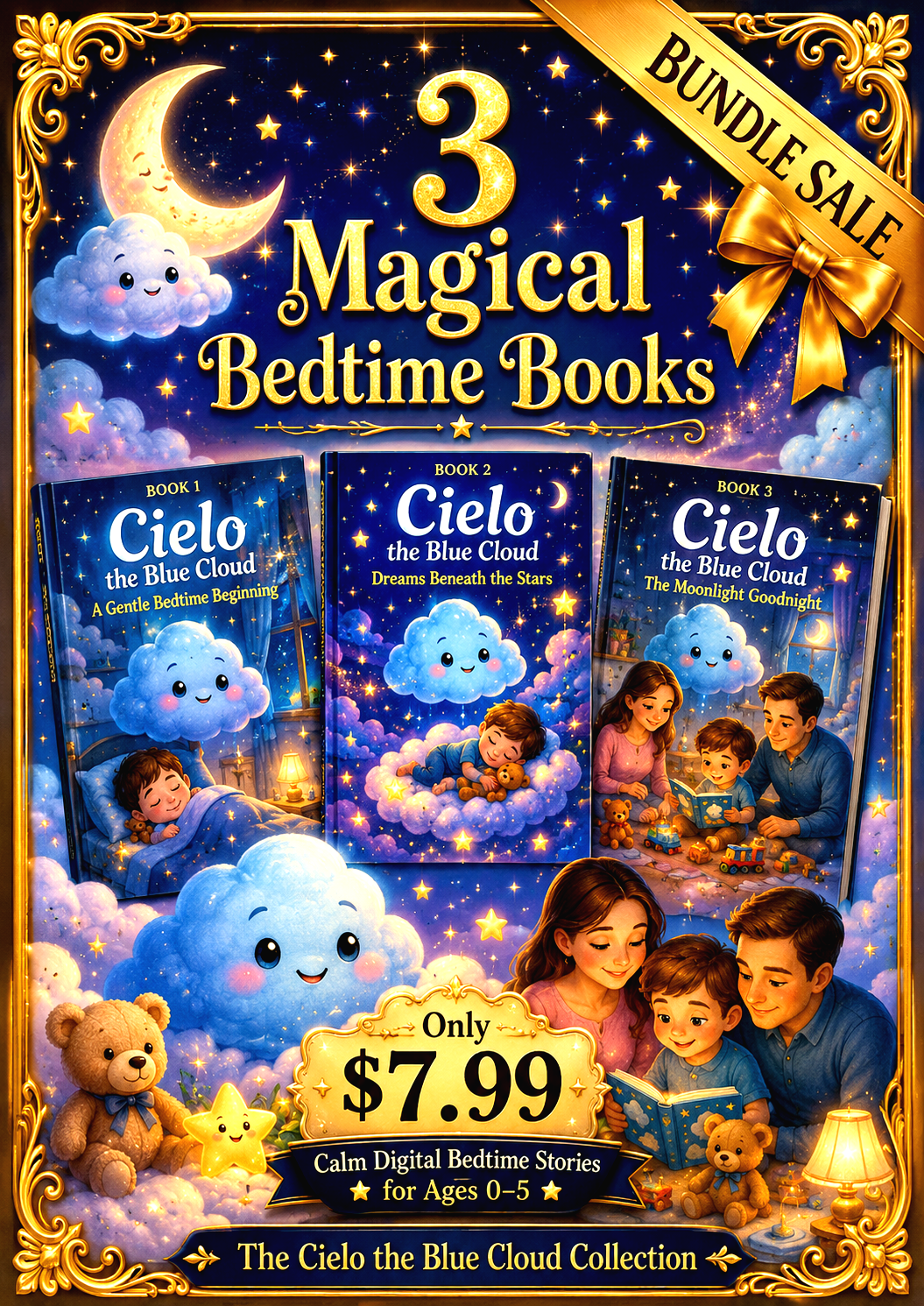 3 Magical Bedtime Stories Bundle ☁️✨