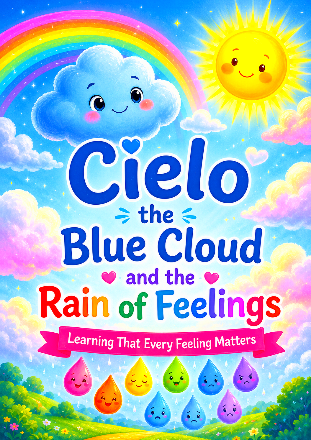 Book 6: Cielo the Blue Cloud and the Rain of Feelings ☁️🌧️💙