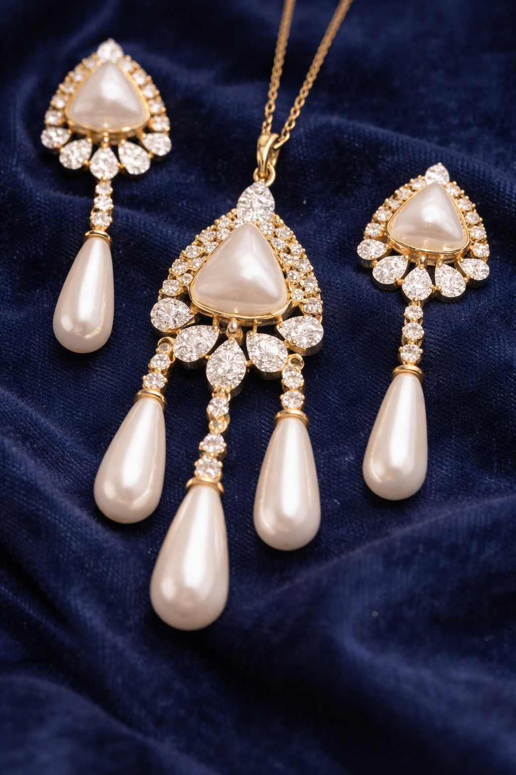 Elegant Pearl Pendant Necklace