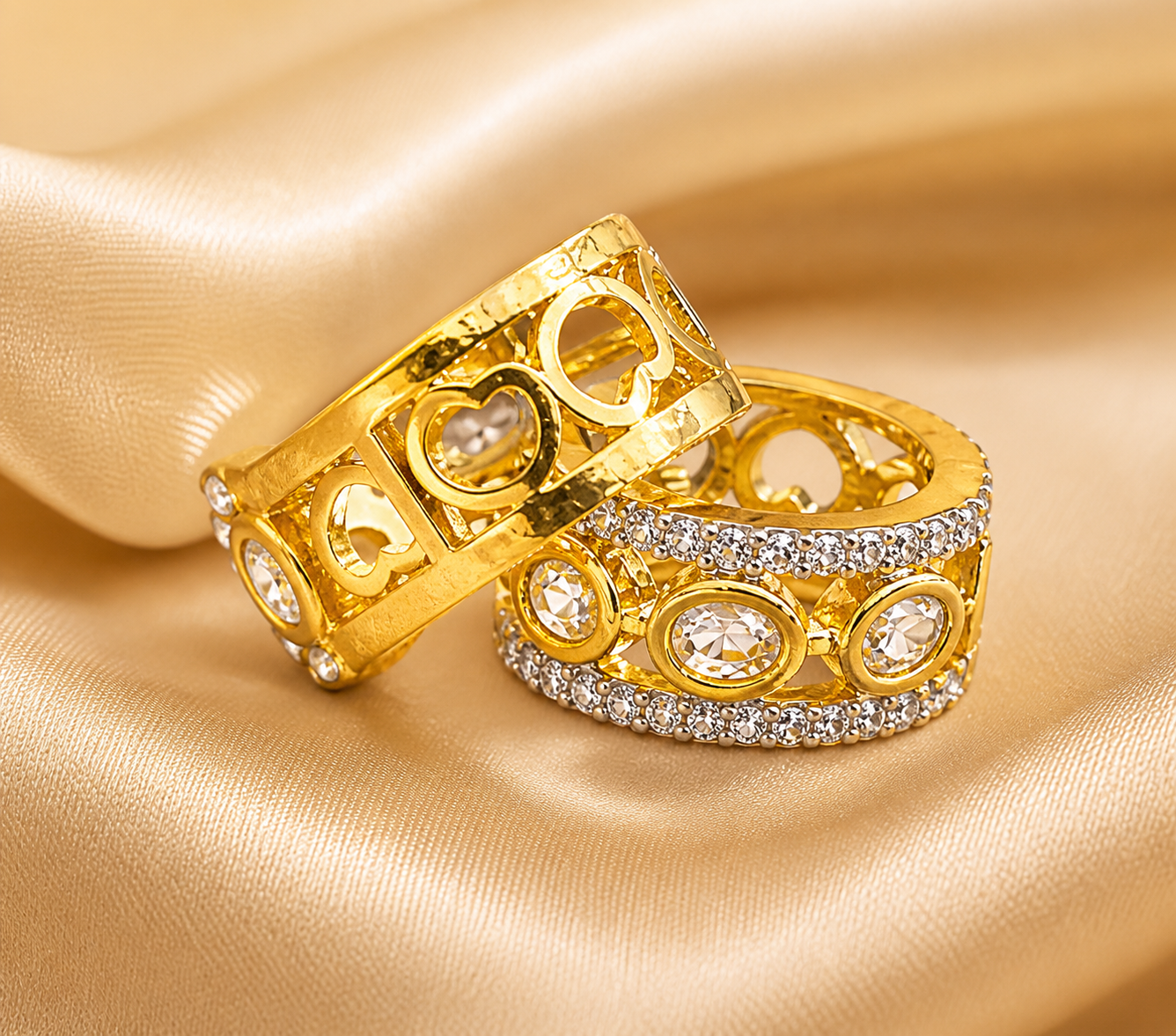 Elegant Gold Hoop Earrings