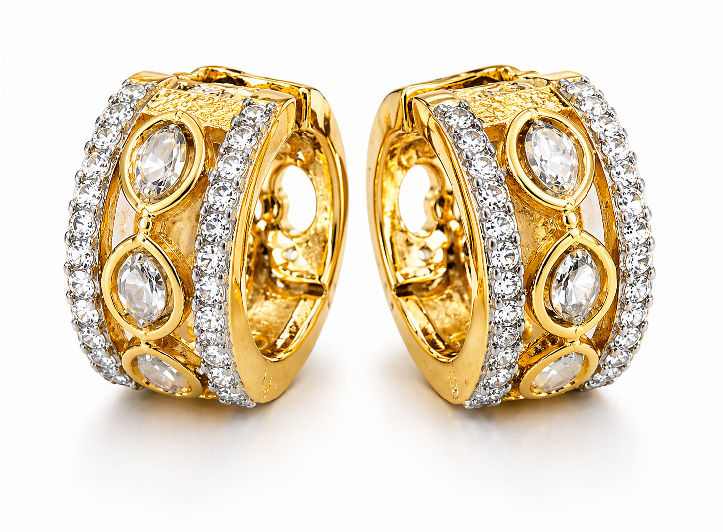 Elegant Gold Hoop Earrings
