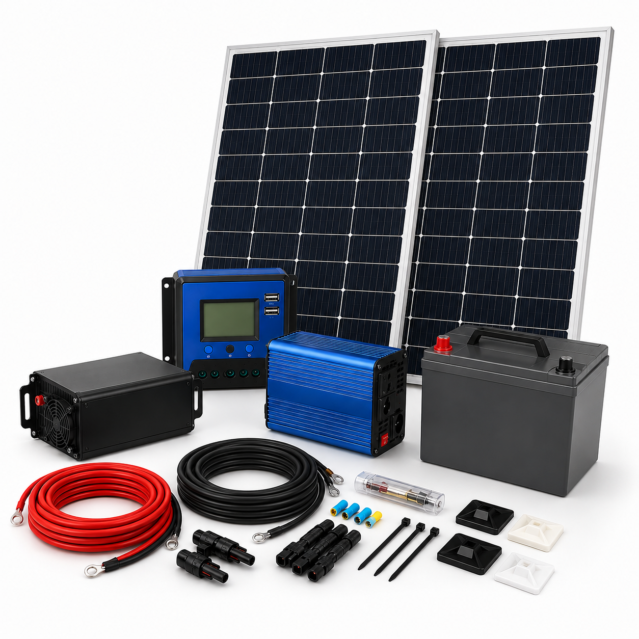 Sistema completo solar para Trailer Médio