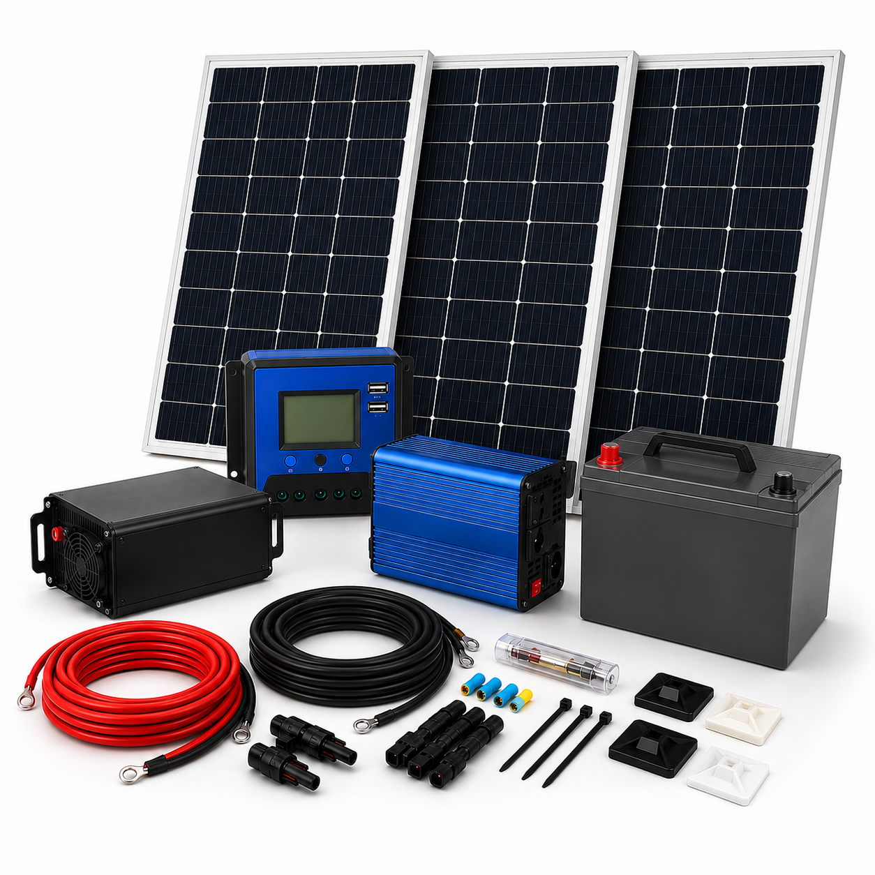 Sistema completo solar para Trailer Grande