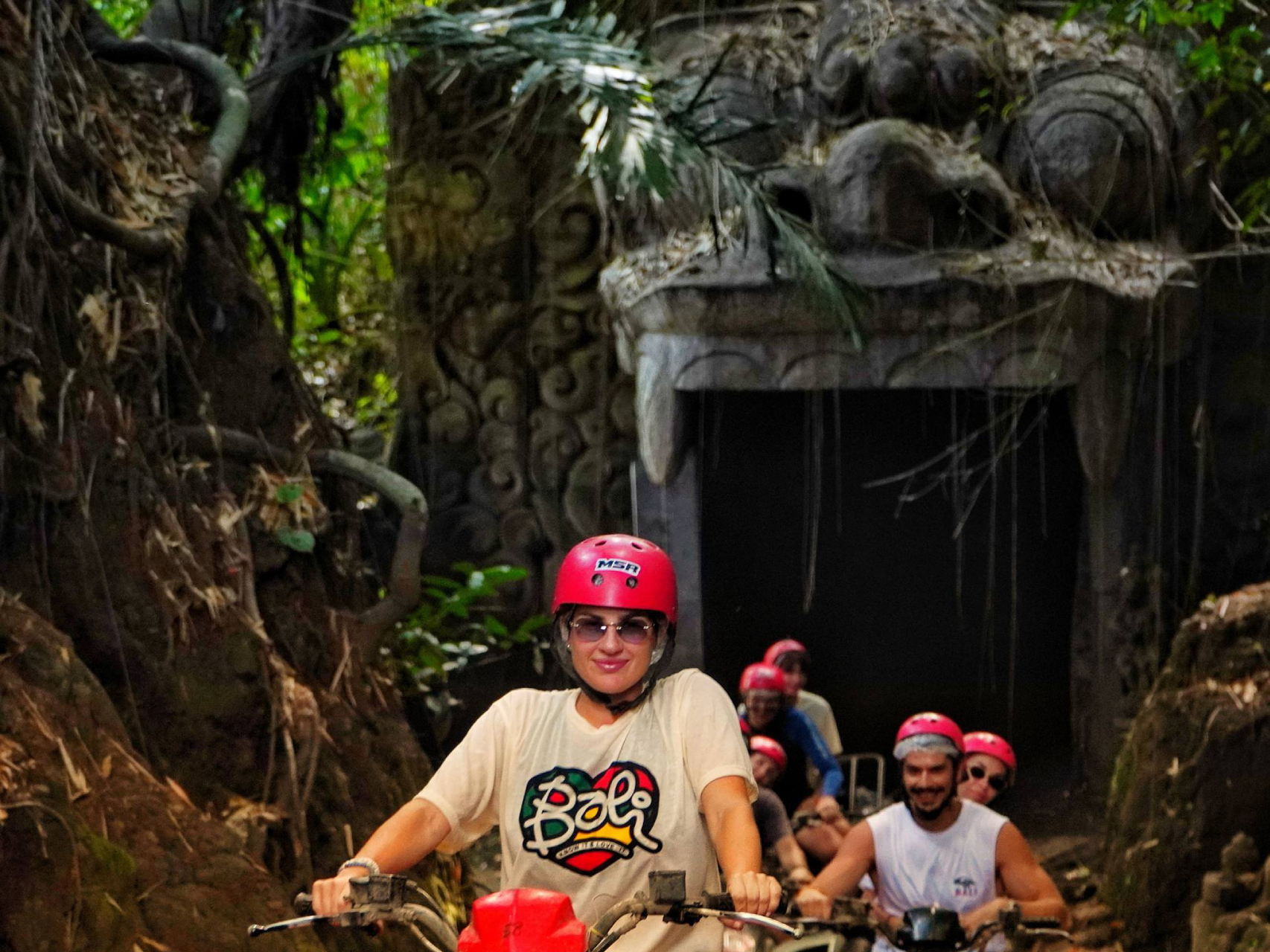 Bali: Jungle ATV Adventure with Barong Cave & Rice Fields