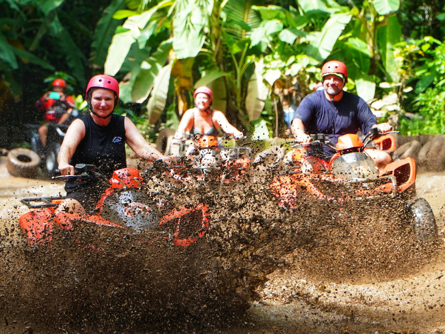 Bali: Jungle ATV Adventure with Barong Cave & Rice Fields