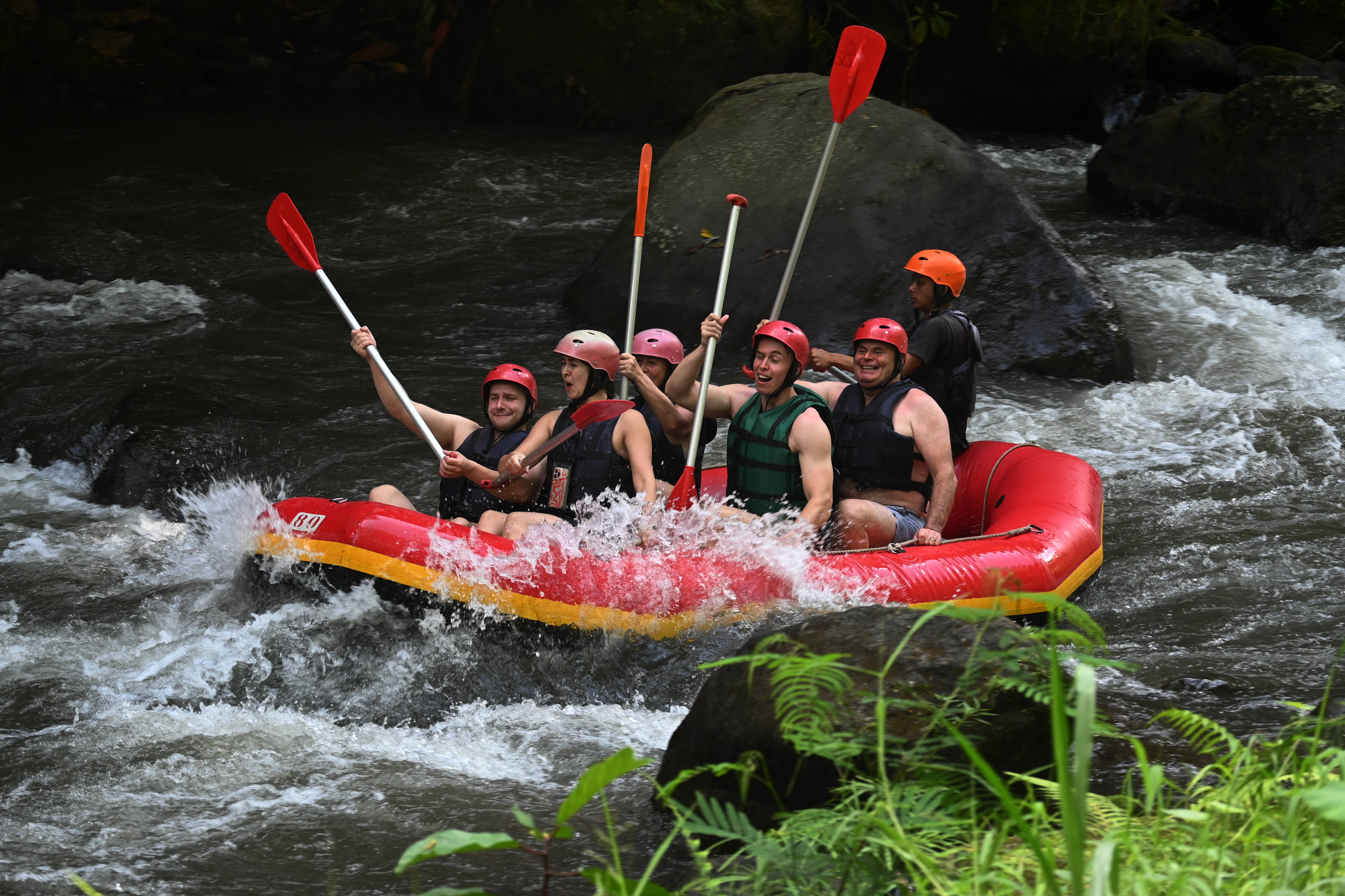 Ubud: Ayung River White Water Rafting with Lunch