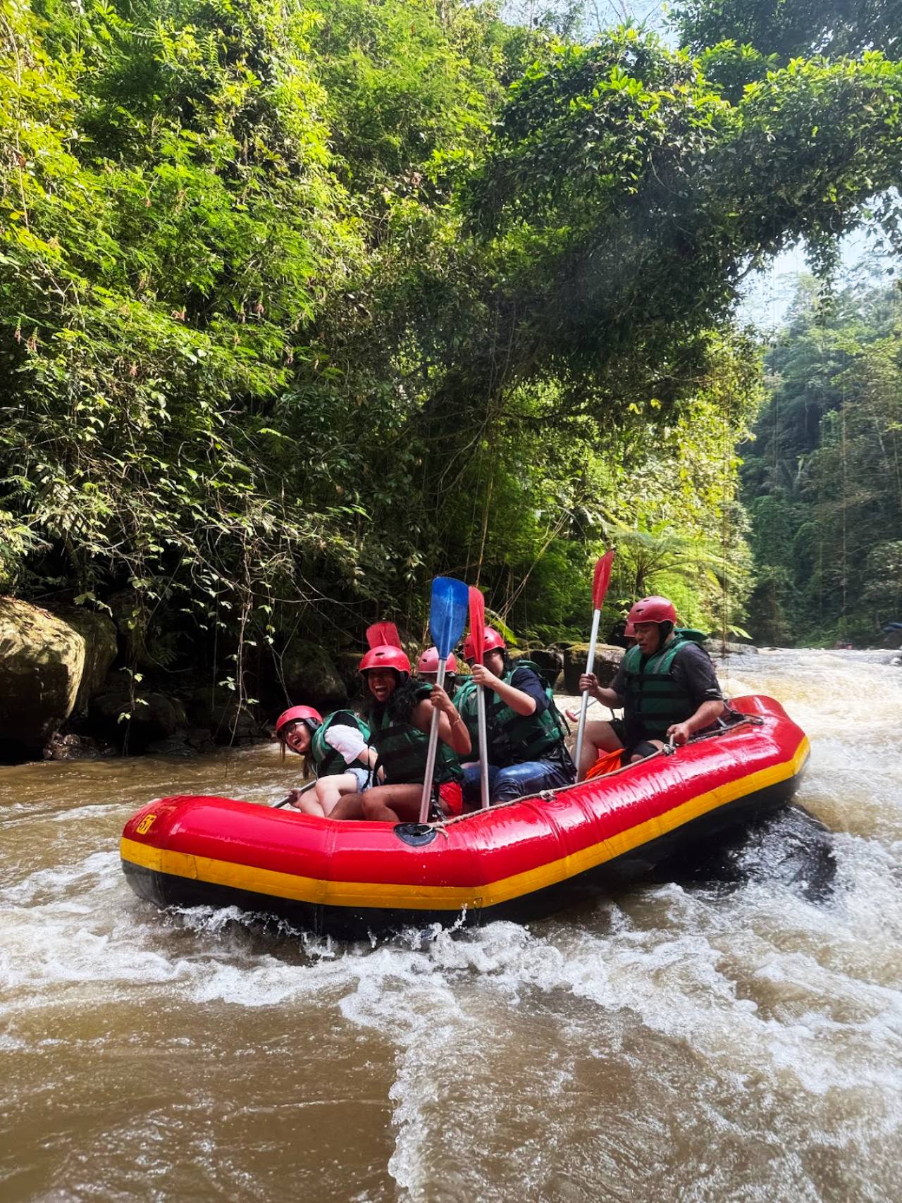 Ubud: Ayung River White Water Rafting with Lunch
