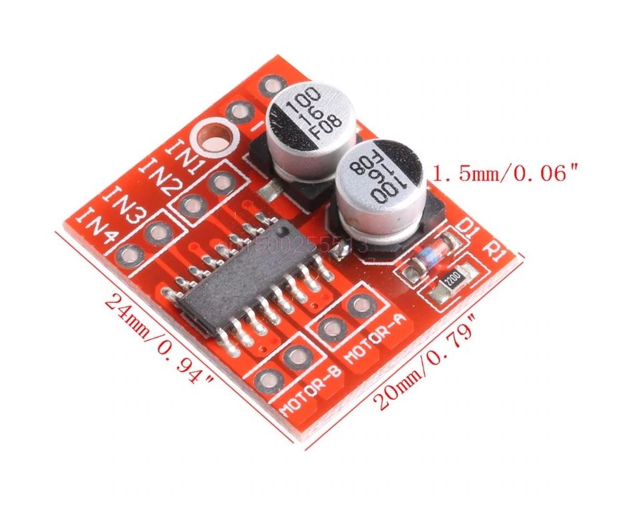 Mini Driver Motor L298 Dual Puente H