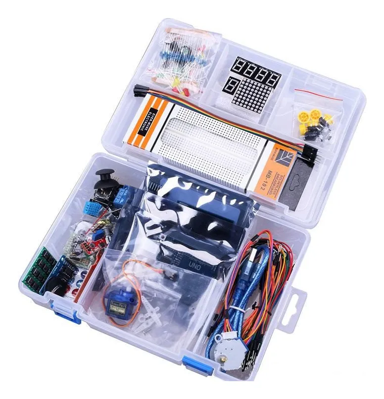 Kit Arduino Avanzado Con Sensores Para Robótica