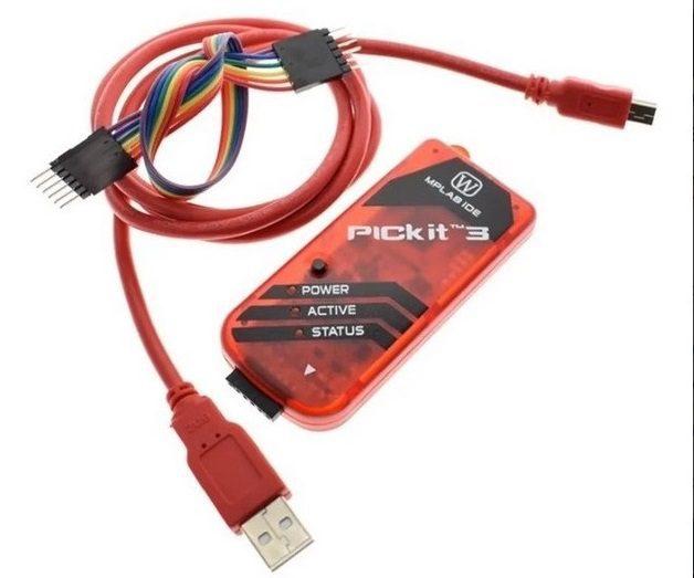 Programador y Depurador PICkit 3 USB para Microcontroladores PIC