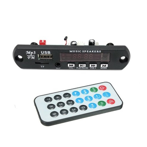 Módulo Reproductor MP3 con Bluetooth, USB y Radio FM