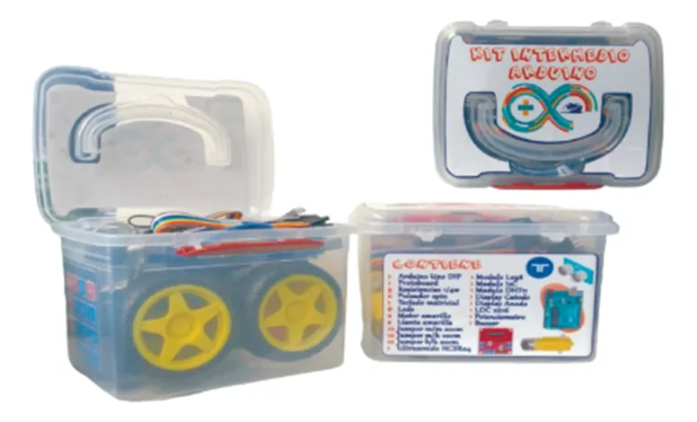 Kit Arduino Intermedio Con Sensores Para Robótica