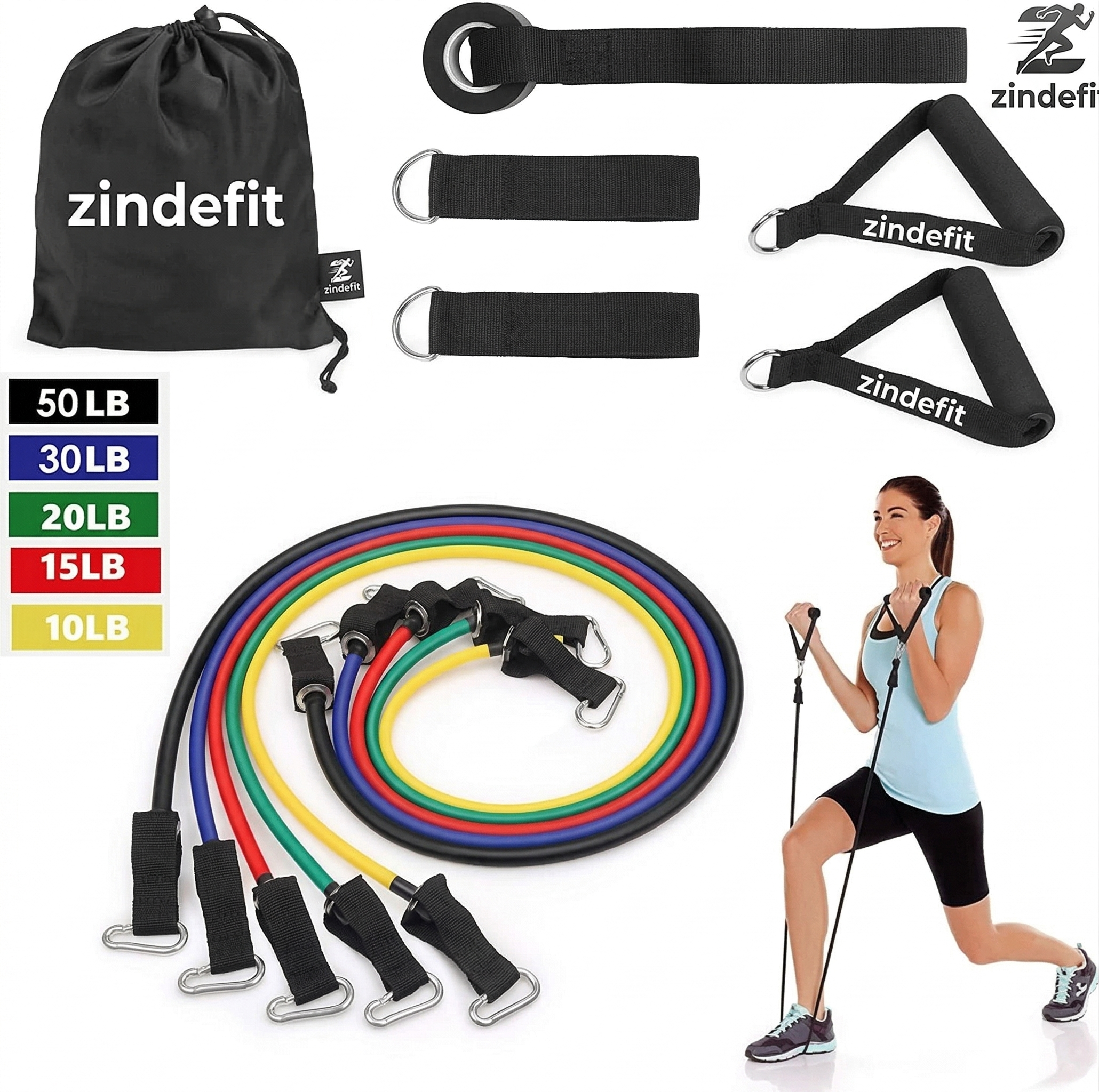 ZindeFit Direnç Bandı Seti