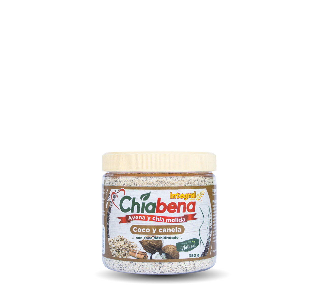 Chíabena Integral coco y canela 700g