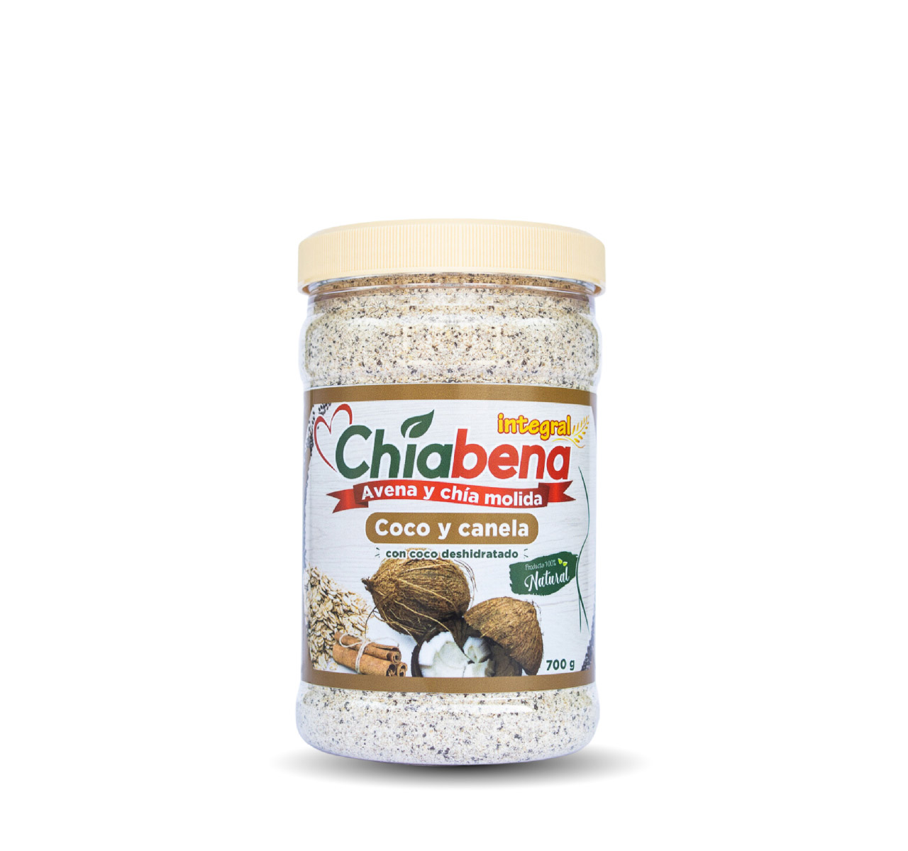 Chiabena Integral Coco y Canela 700g