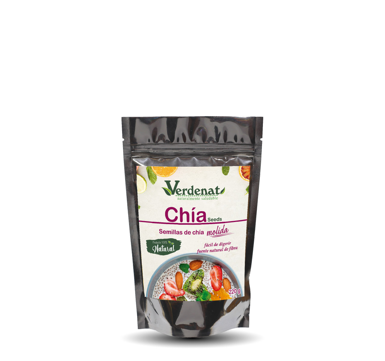 Semillas de chía molida 220g