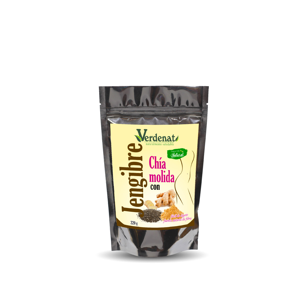 Chía molida con jengibre 220g