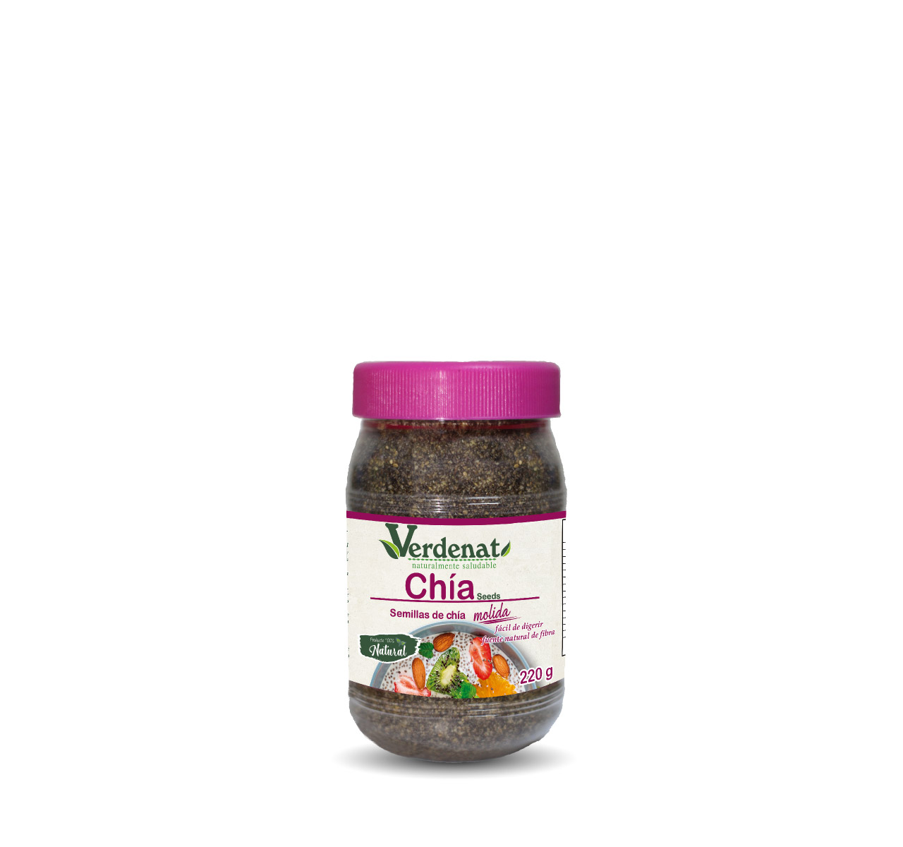 Semilla de chía molida 220g