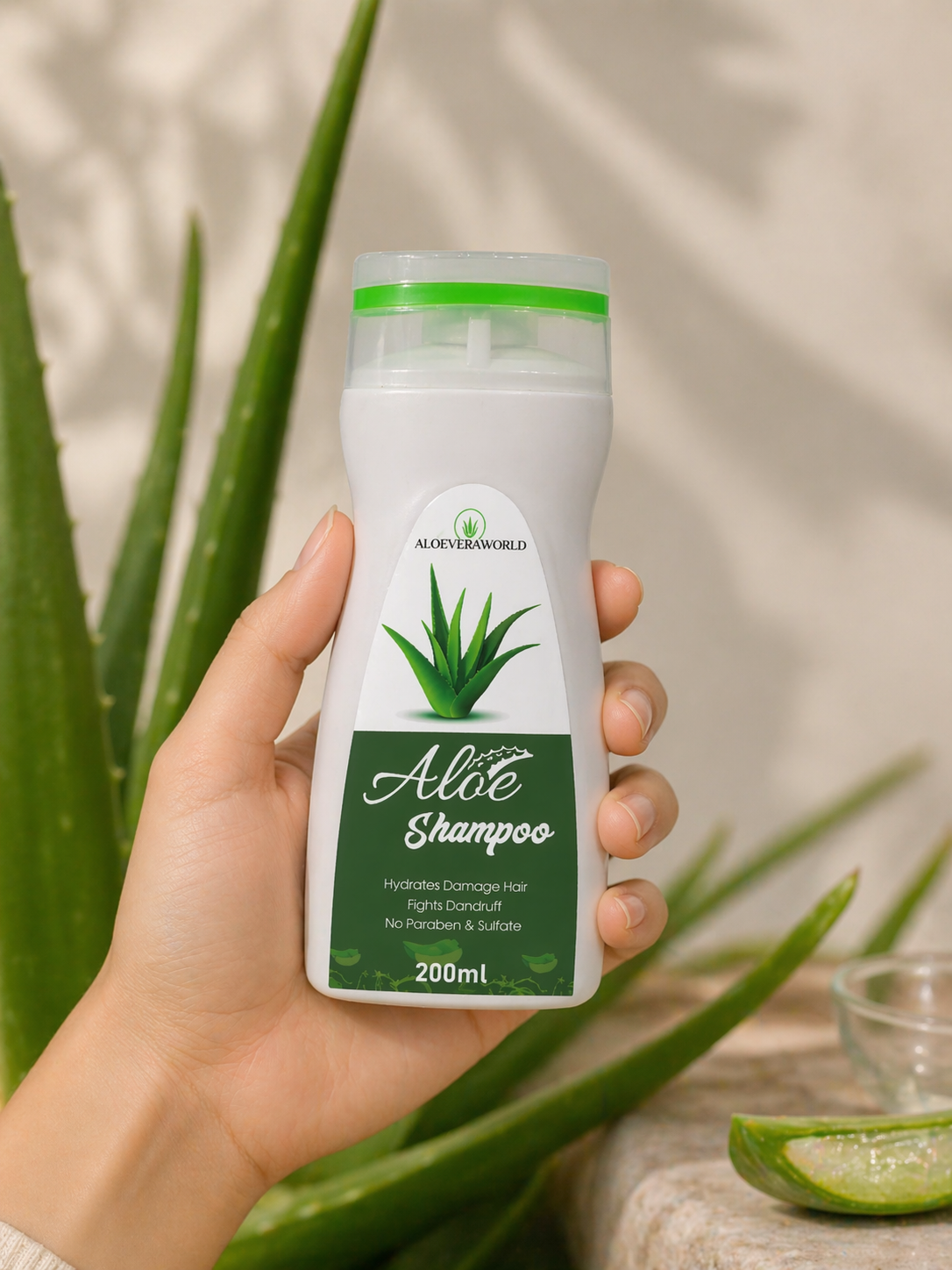 Aloe Shampoo ( 100% NATURAL )