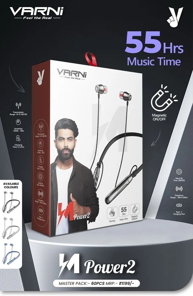 Varni Power2 Wireless Earphones
