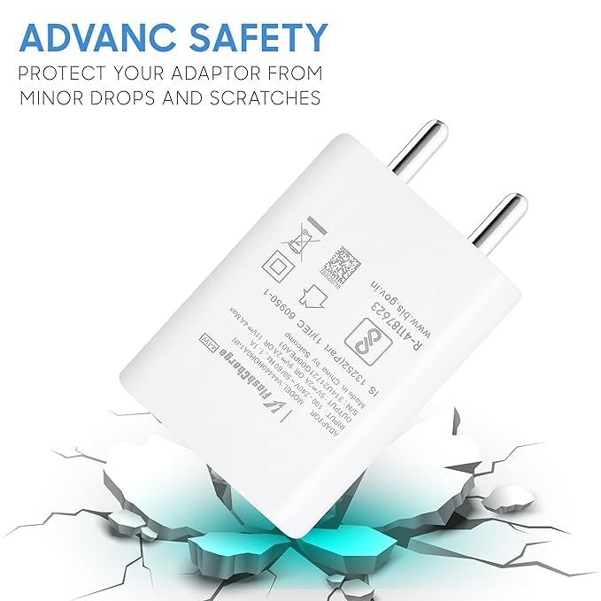 Vivo 44w Original Flash Charger USB-A Adapter