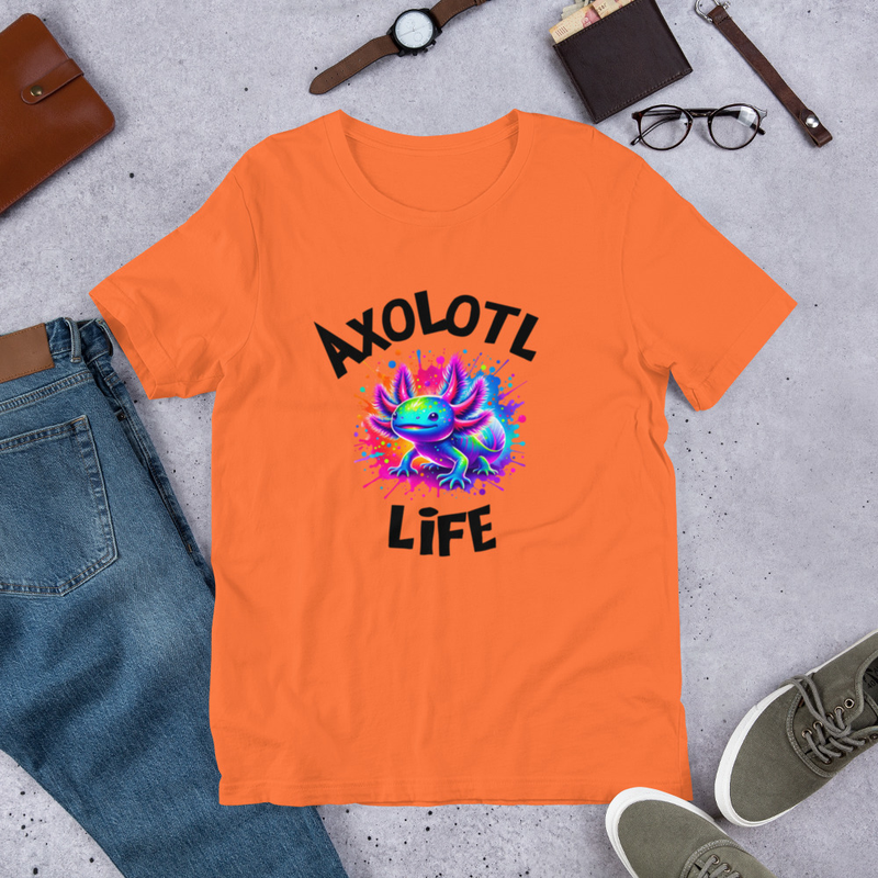 Axolotil Life t-shirt (LF)