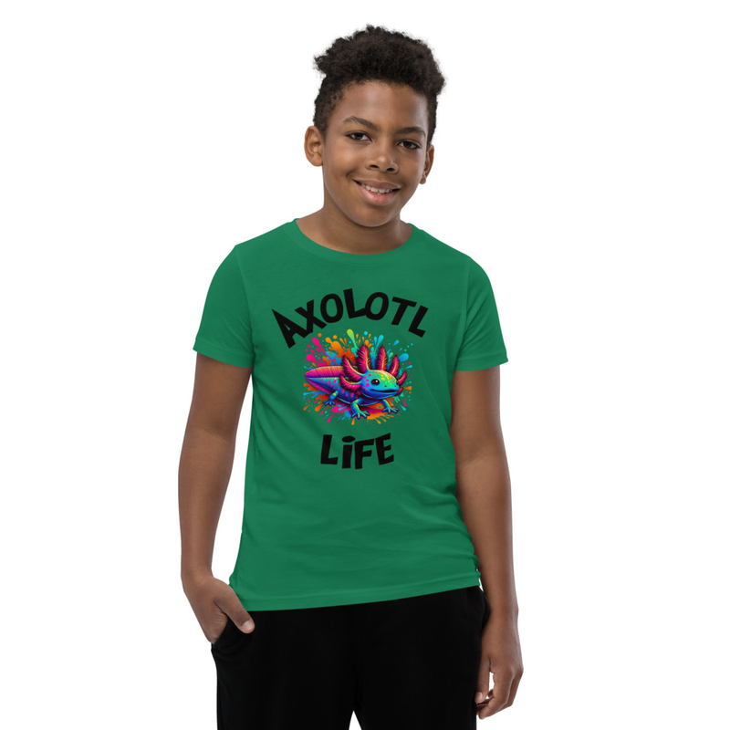 Axolotil Youth Short Sleeve T-Shirt