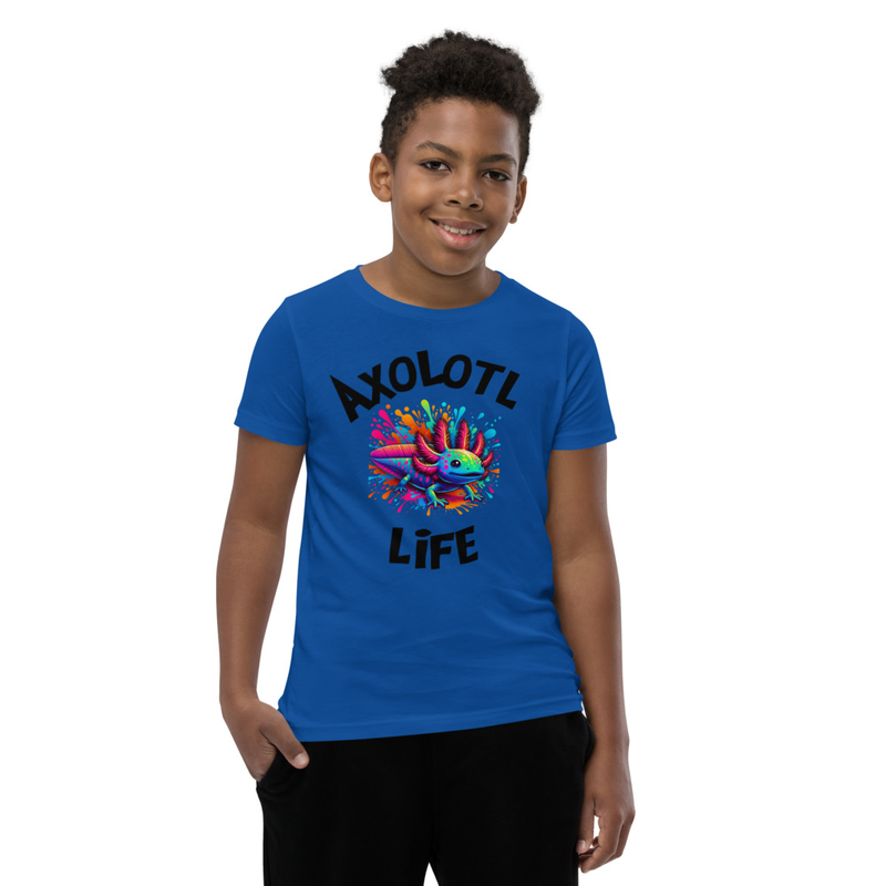 Axolotil Youth Short Sleeve T-Shirt