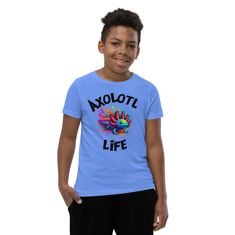 Axolotil Youth Short Sleeve T-Shirt