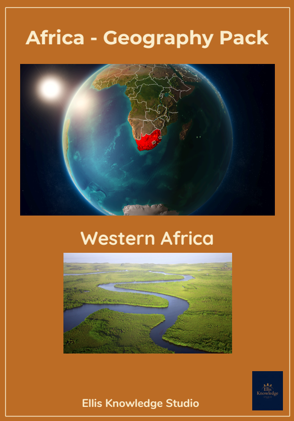 West Africa Geography Pack - Metric System