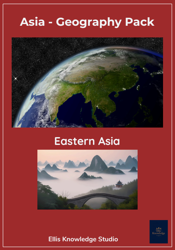 East Asia Geography Pack - Metric System