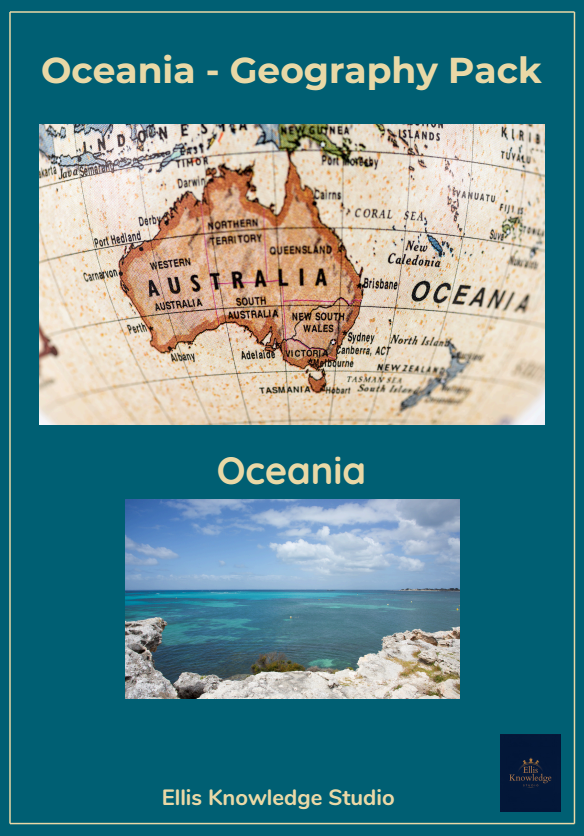 Oceania Geography Pack - Metric System
