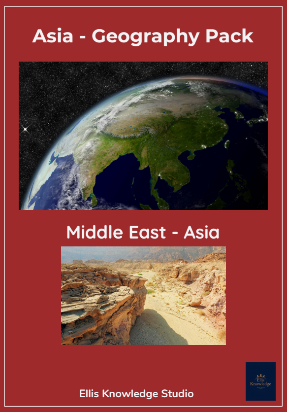 Middle East Geography Pack - Metric System