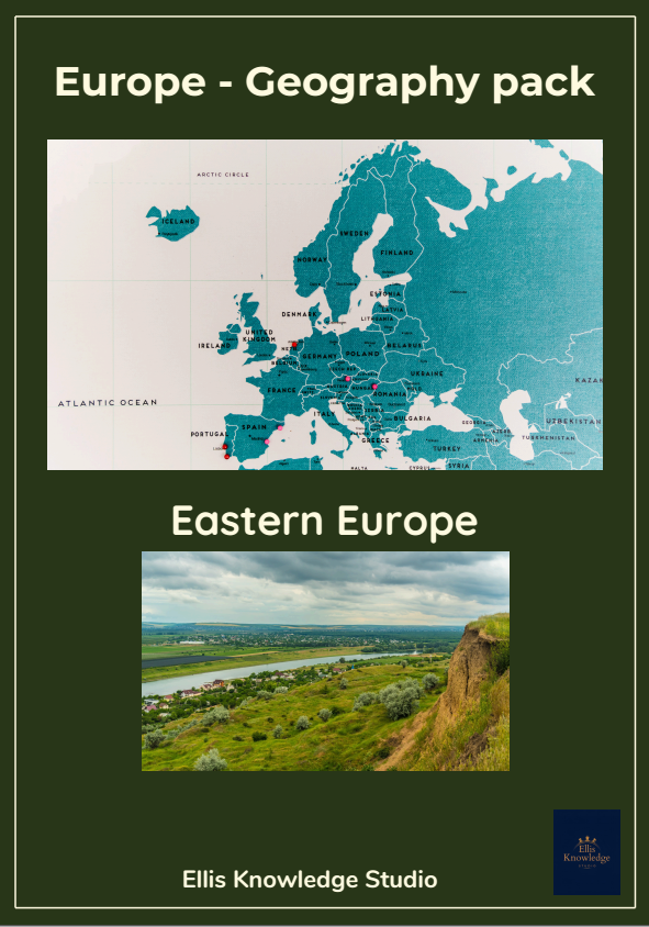 Eastern Europe Geography Pack - Metric System