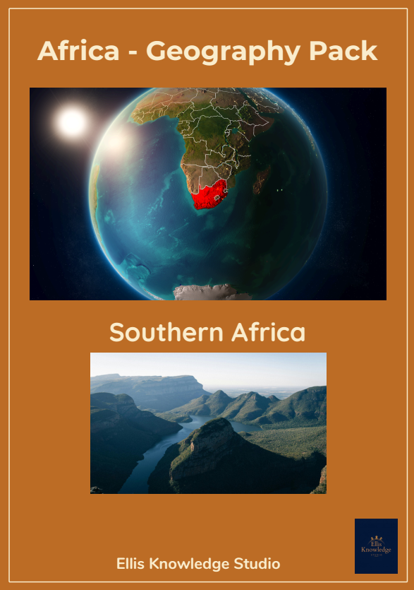 Southern Africa  Geography Pack - Metric System