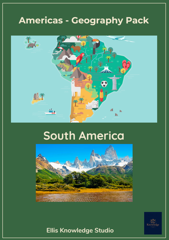 South America  Geography Pack - Metric System