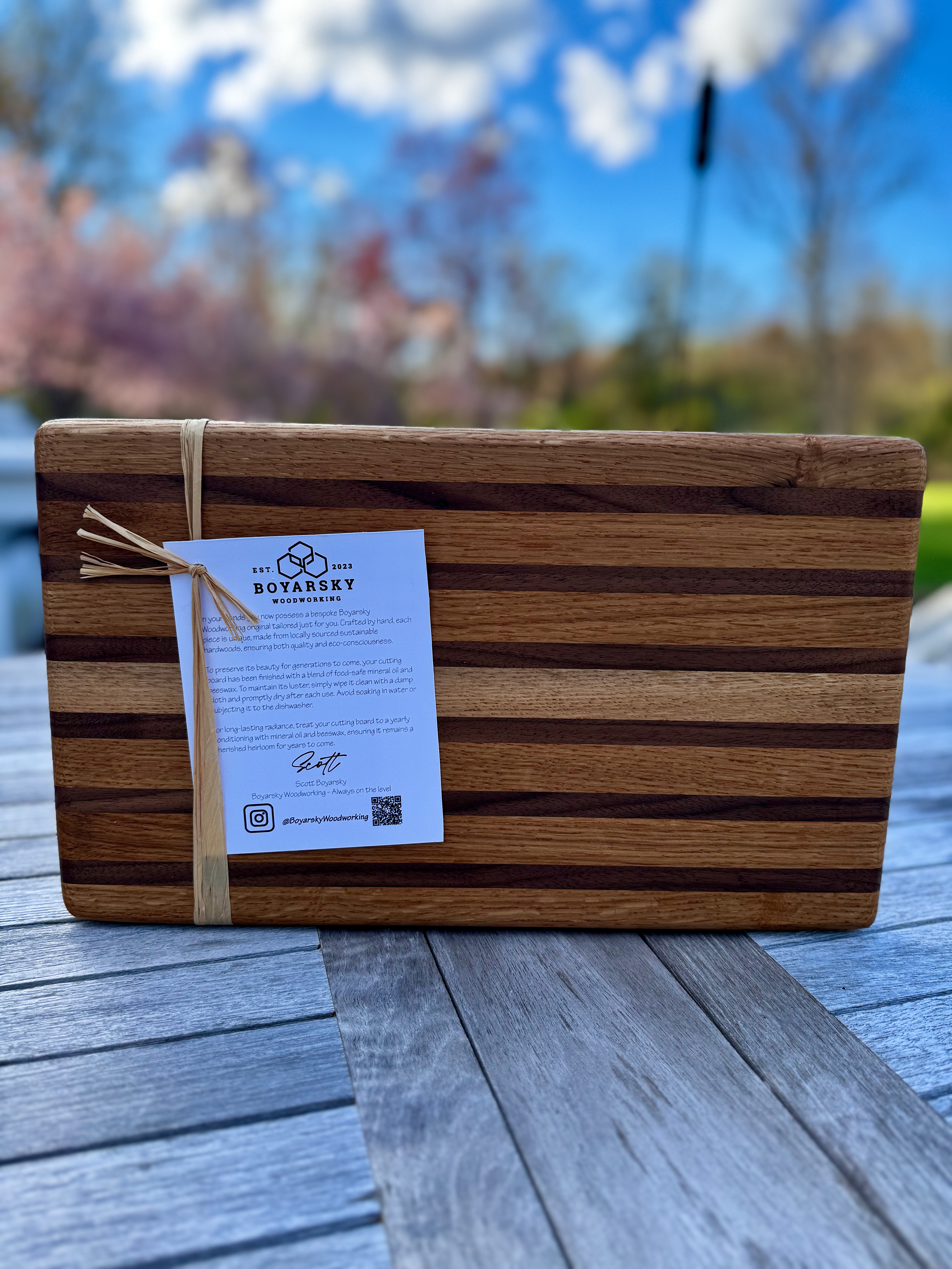Handcrafted Wooden Cutting Board