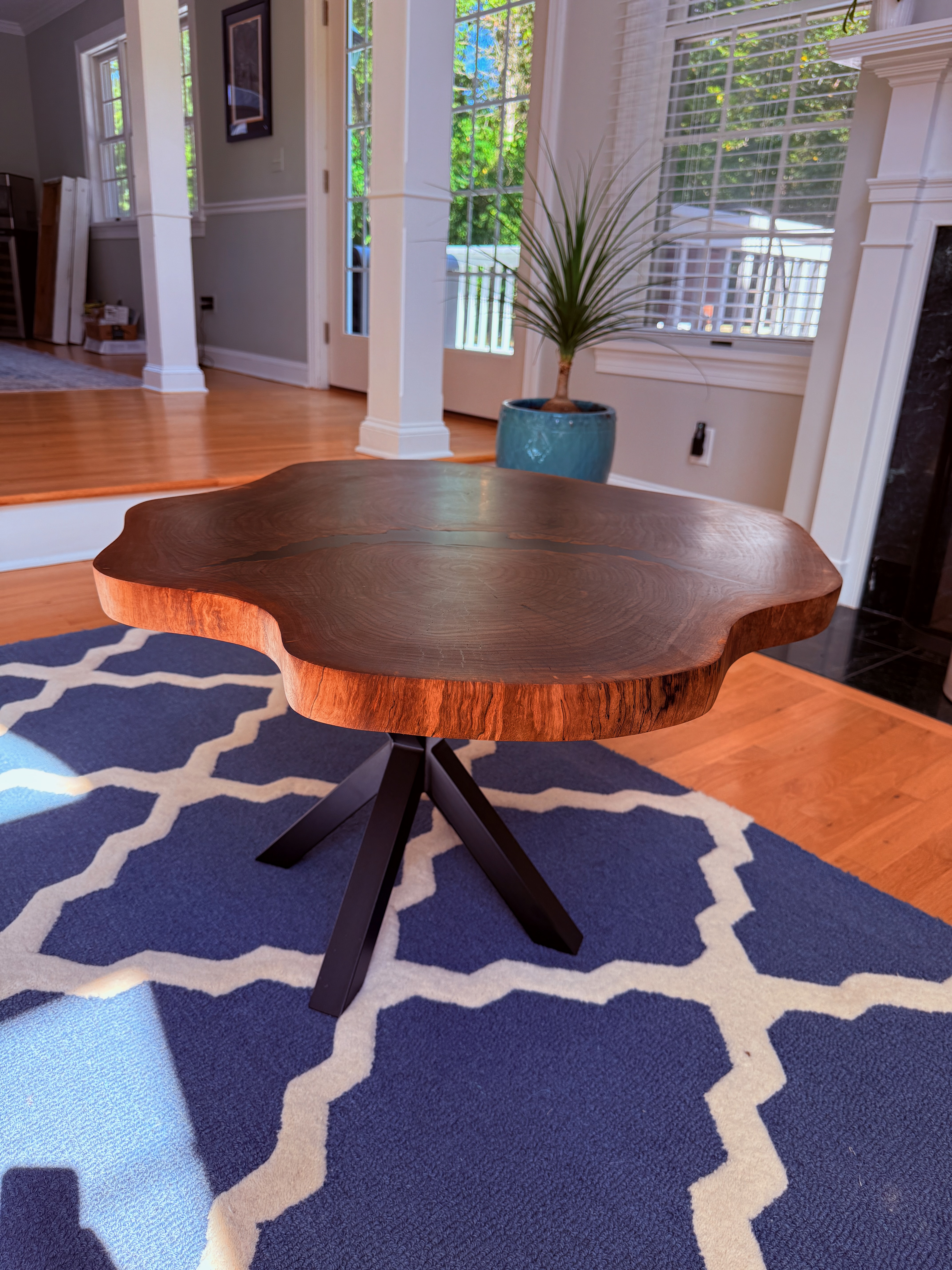Live Edge Wood Coffee Table