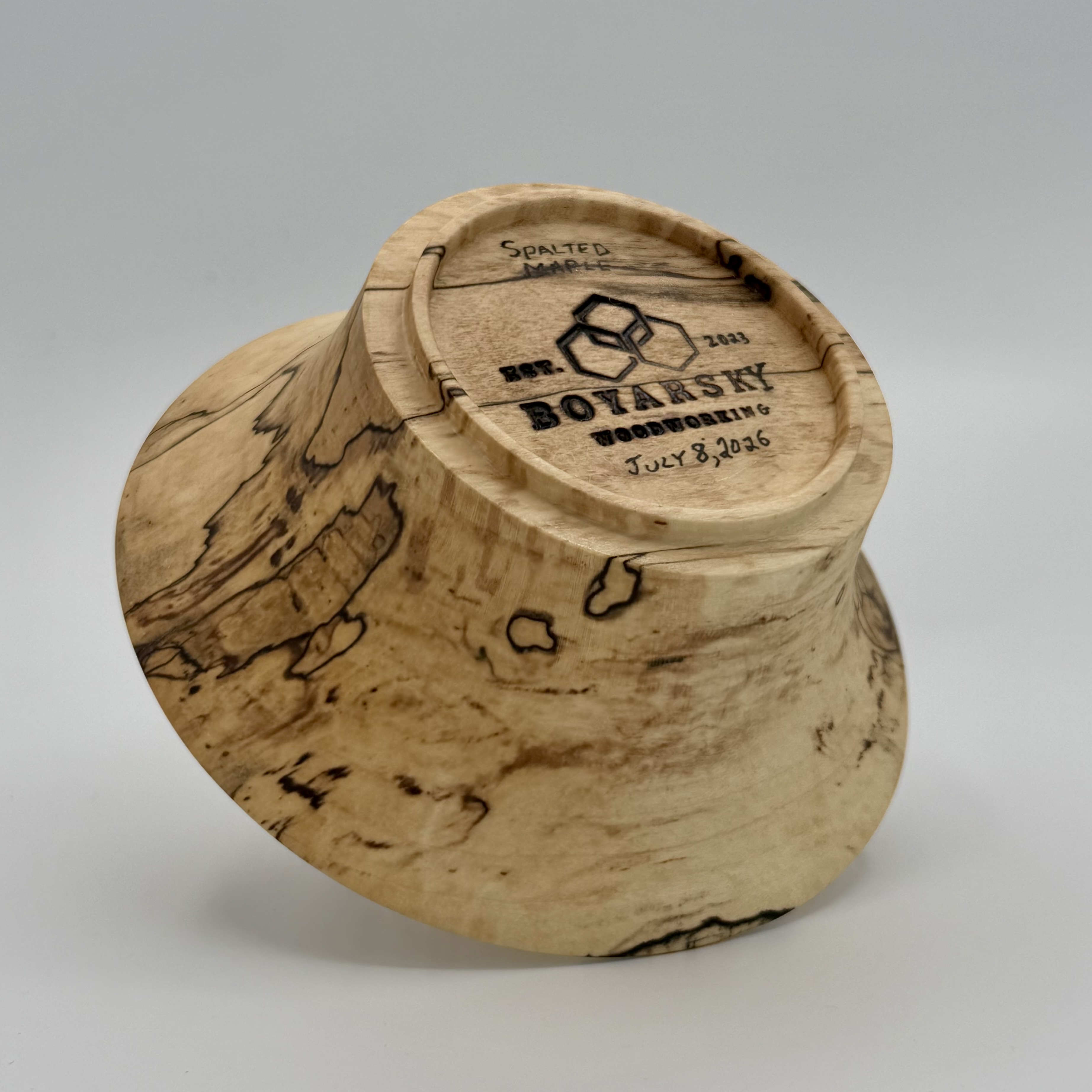 Spalted Maple Bowl, 5”