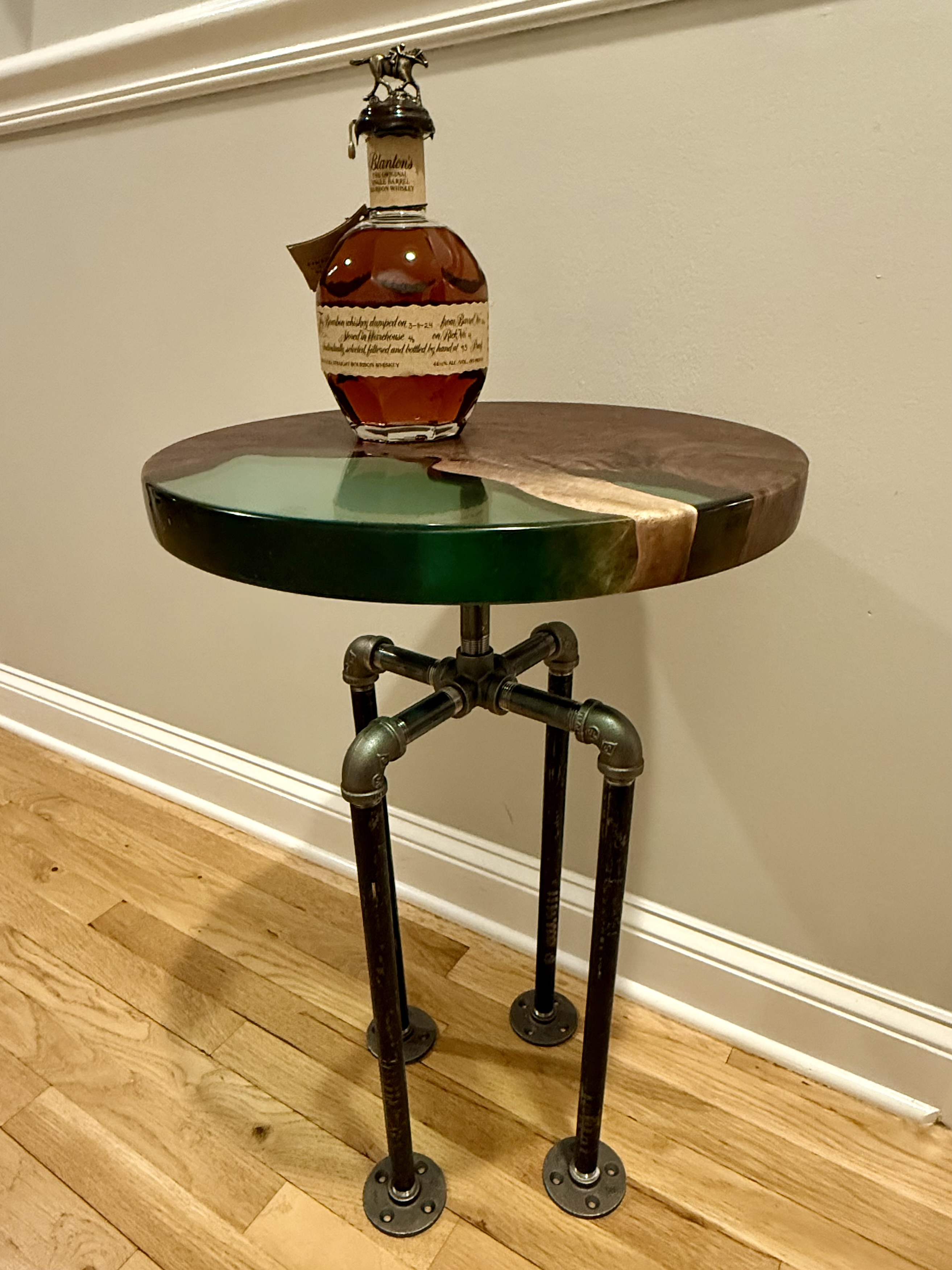 Industrial Style Side Table