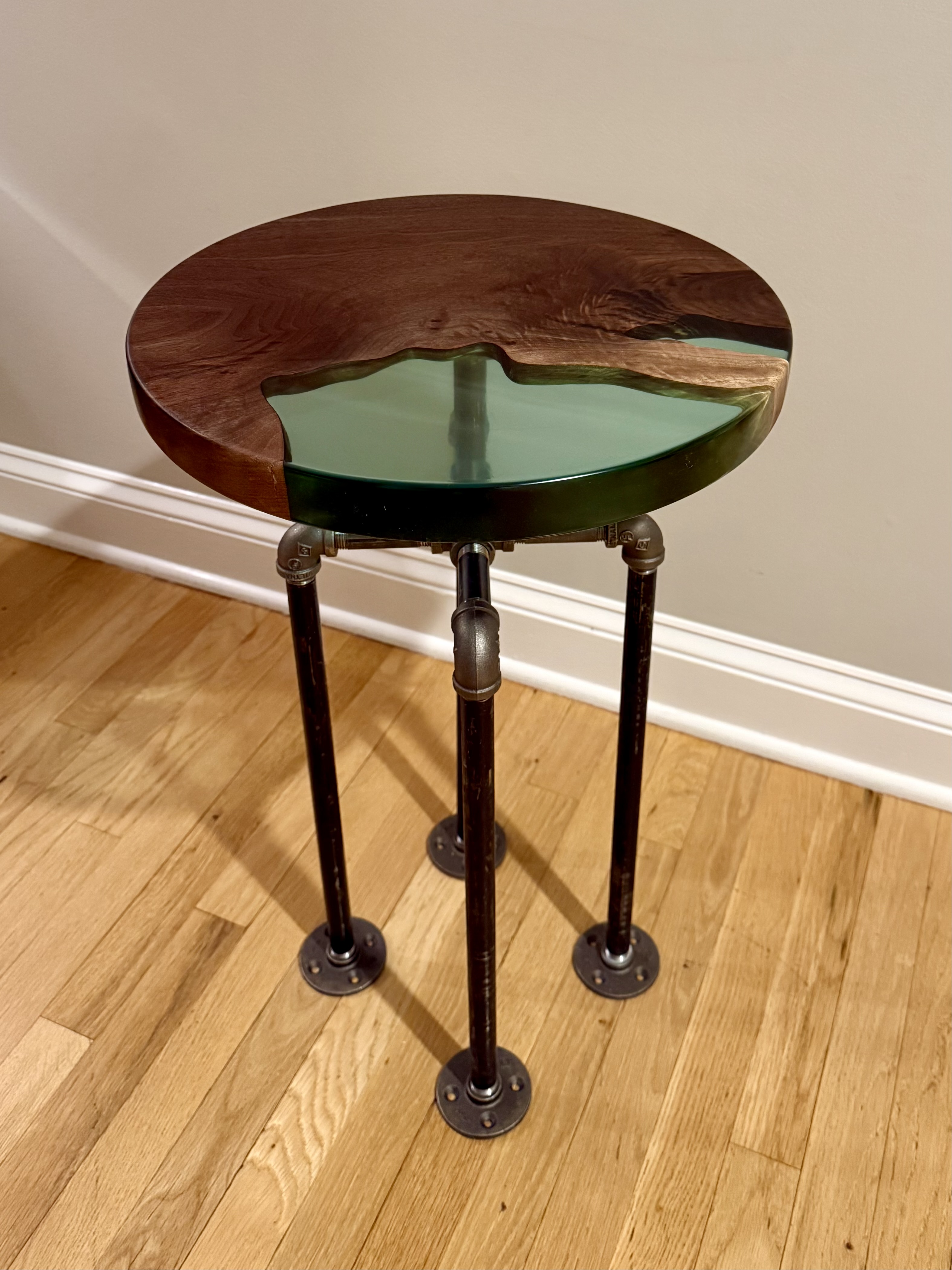 Industrial Style Side Table