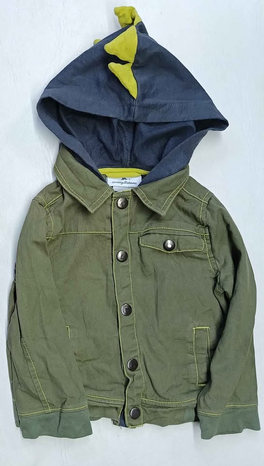 Campera infantil con capucha de dinosaurio