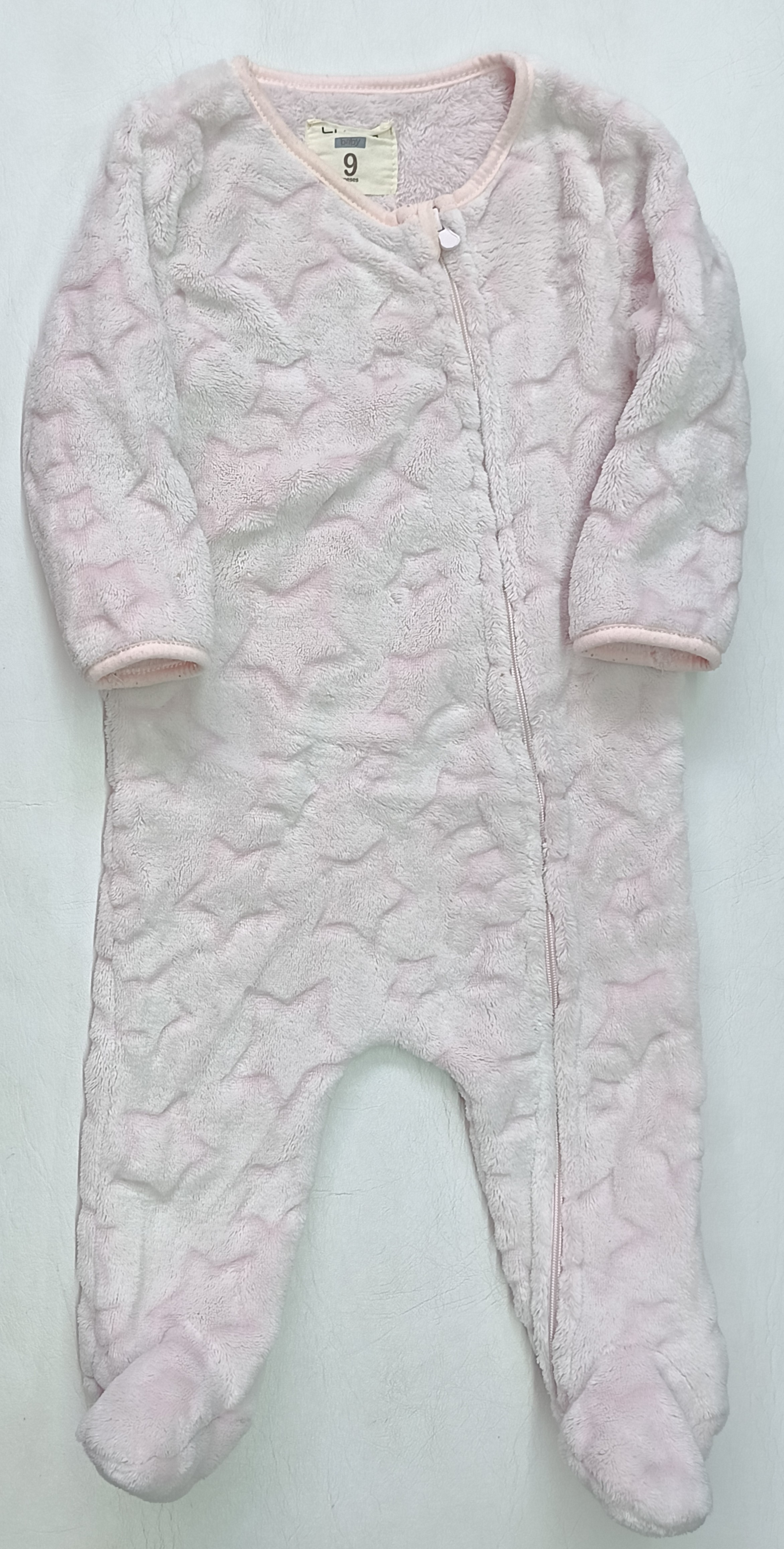 Mameluco de bebé afelpado