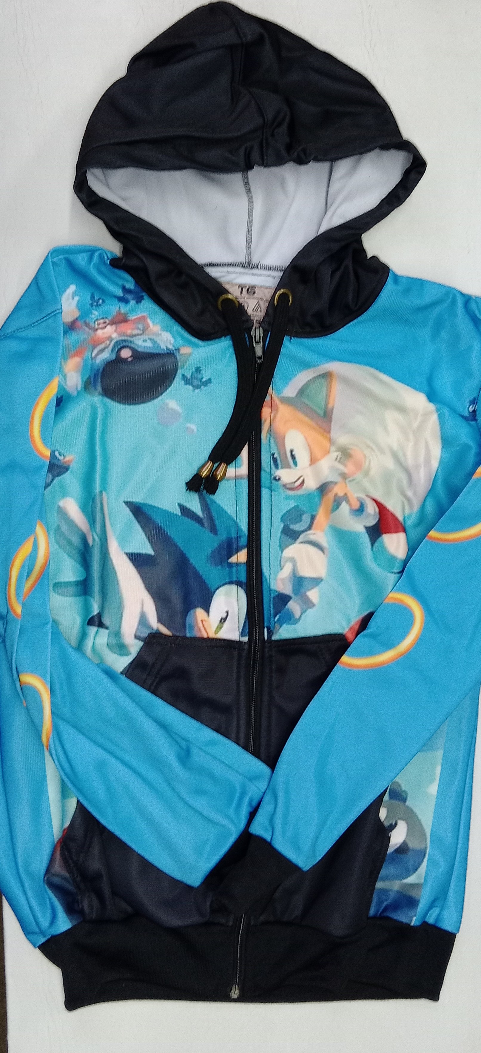 Buzo con Capucha Sonic