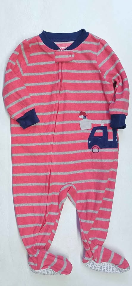 Pijama Entero Rayado Bebé